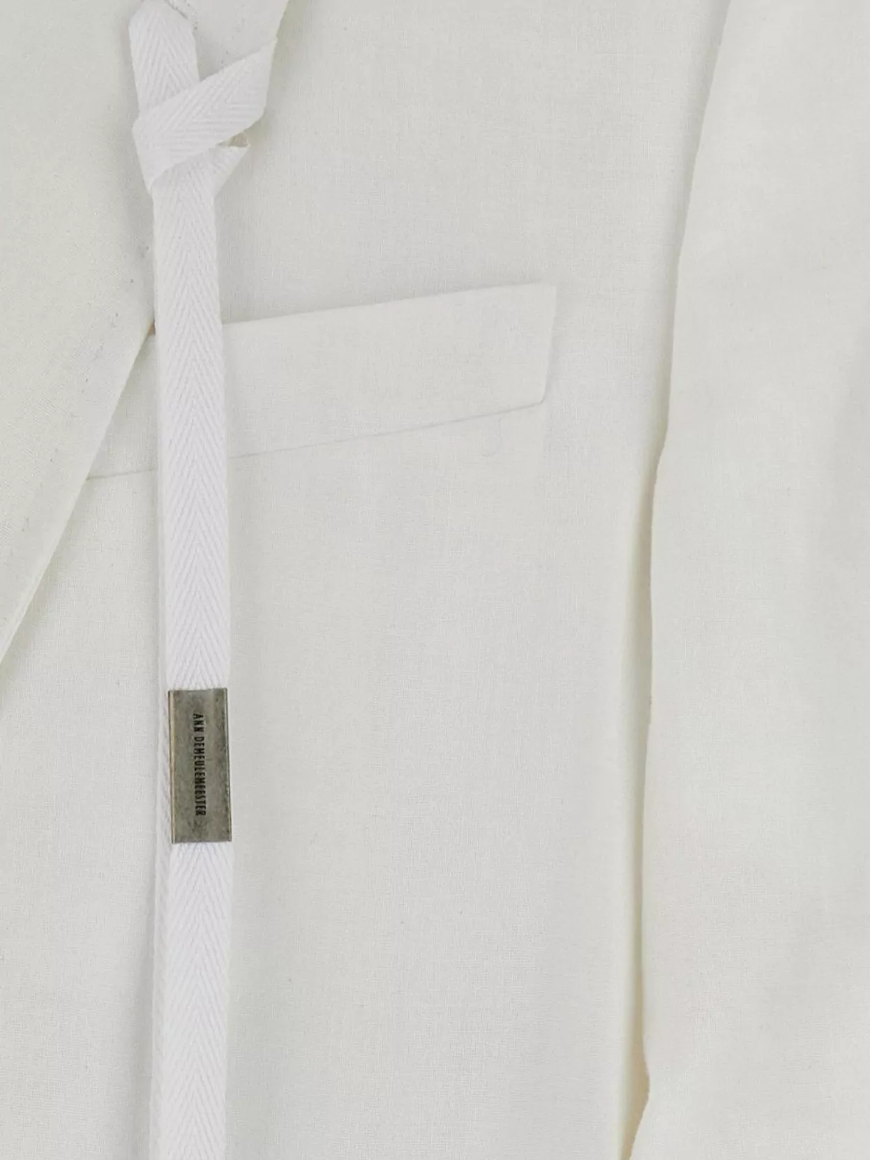 Ann Demeulemeester 'Agnes' Single-Breasted Blazer Jacket With Chest Pocket