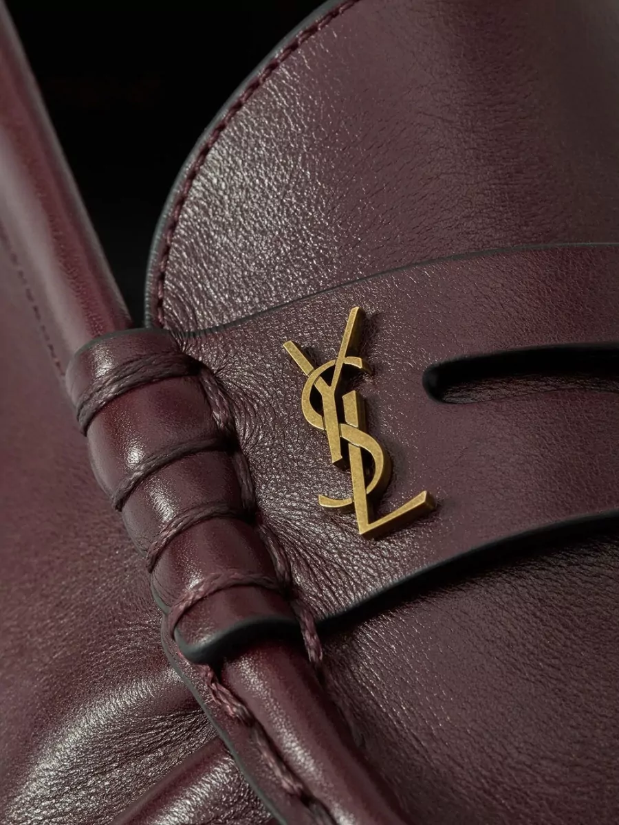 Saint Laurent Leather Loafers