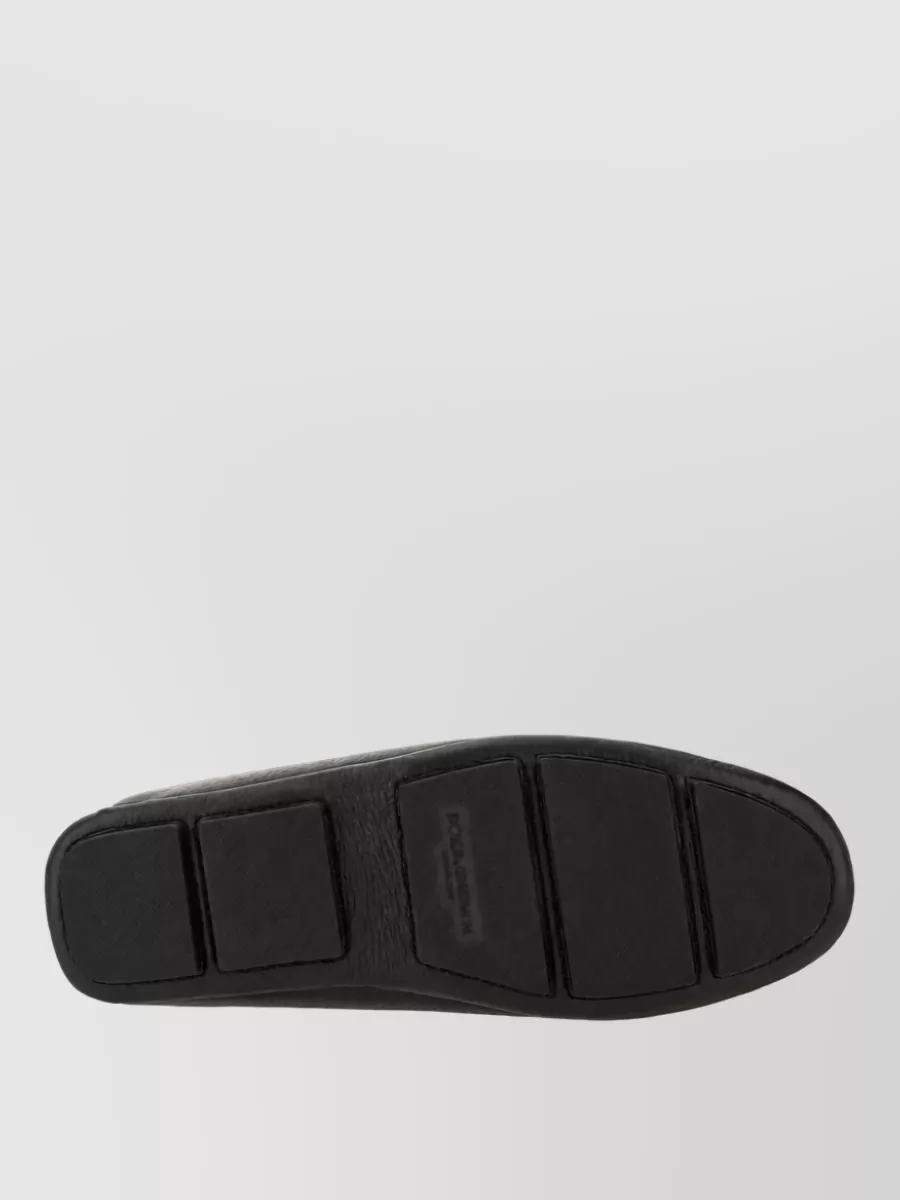 Dolce&Gabbana Leather Monk Shoes