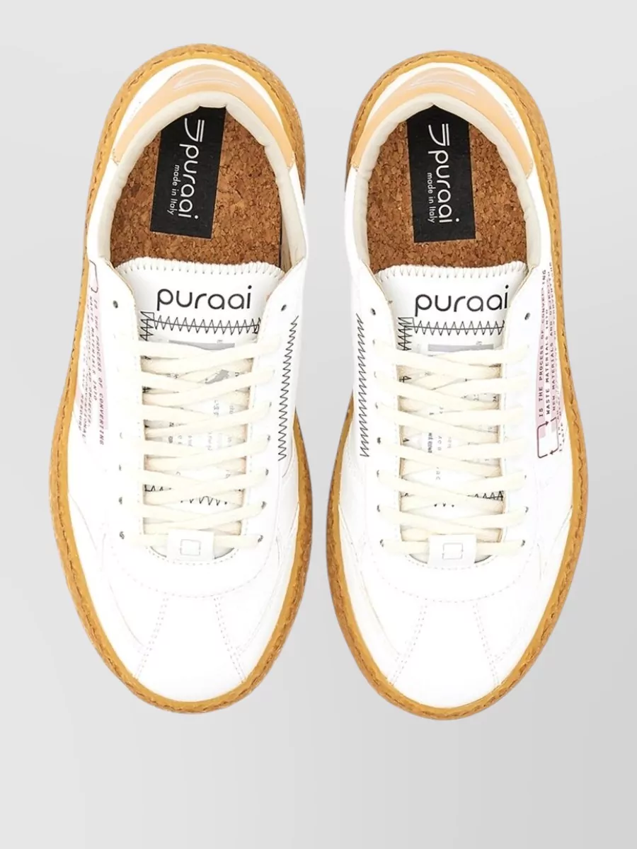 Puraai Recycled Polyester Low-Top Sneakers