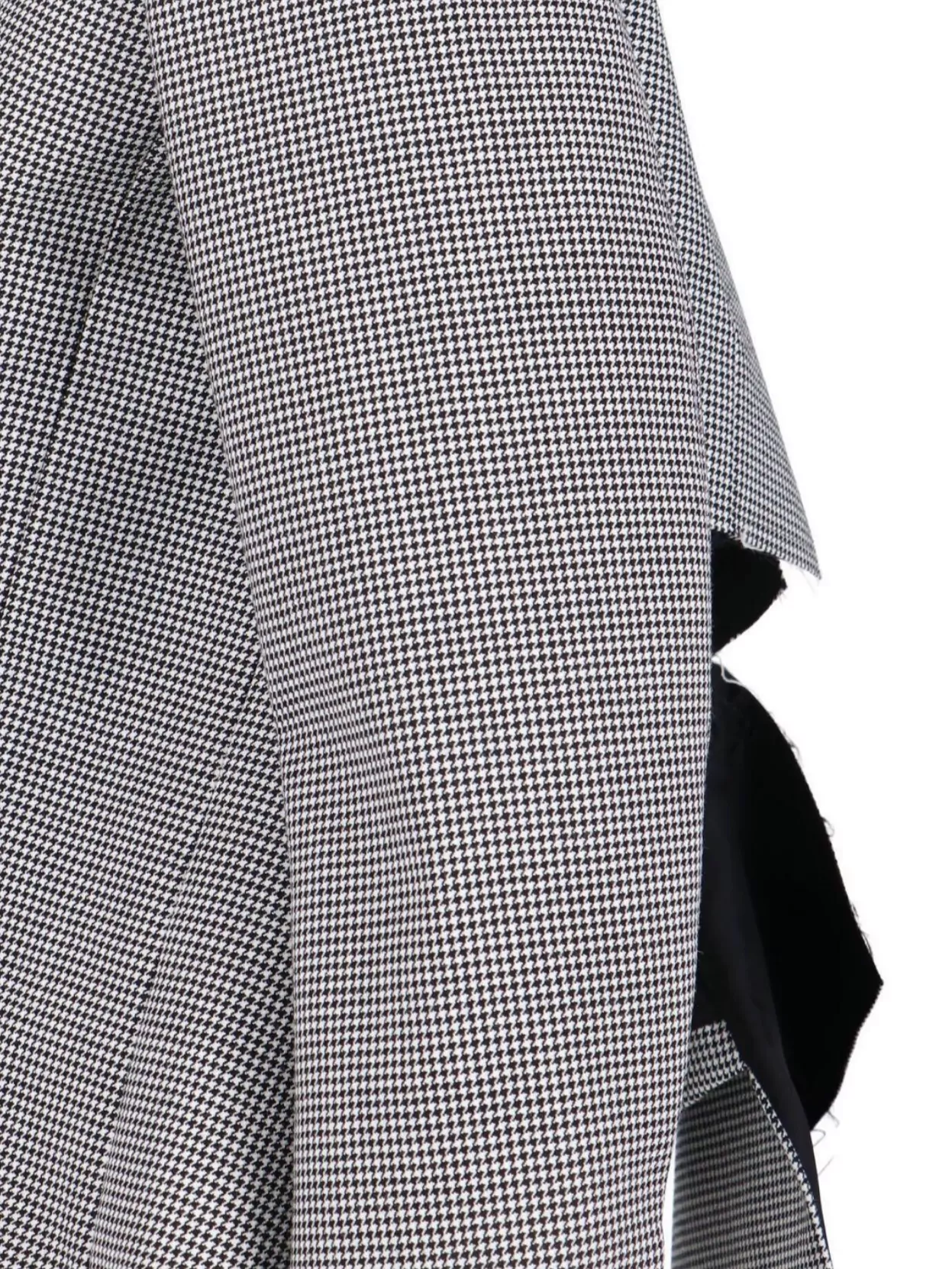 Comme Des Garçons Asymmetric Blazer With Notched Lapel Design