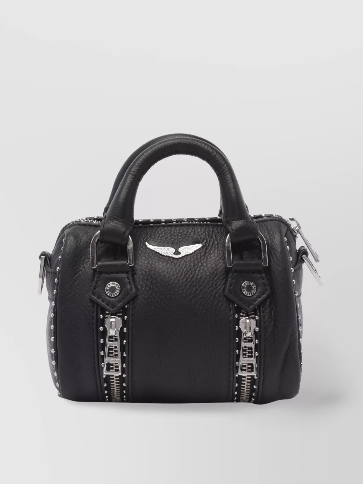 Zadig & Voltaire Mini Bags With Top Handles And Studded Rivets