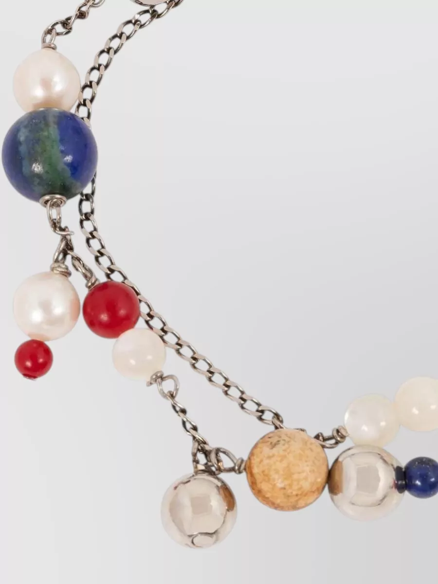 Dries Van Noten Beaded Pearl Bracelet