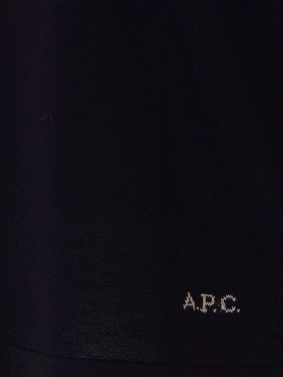 A.p.c. Polo Shirt Ribbed Trims Short Sleeves