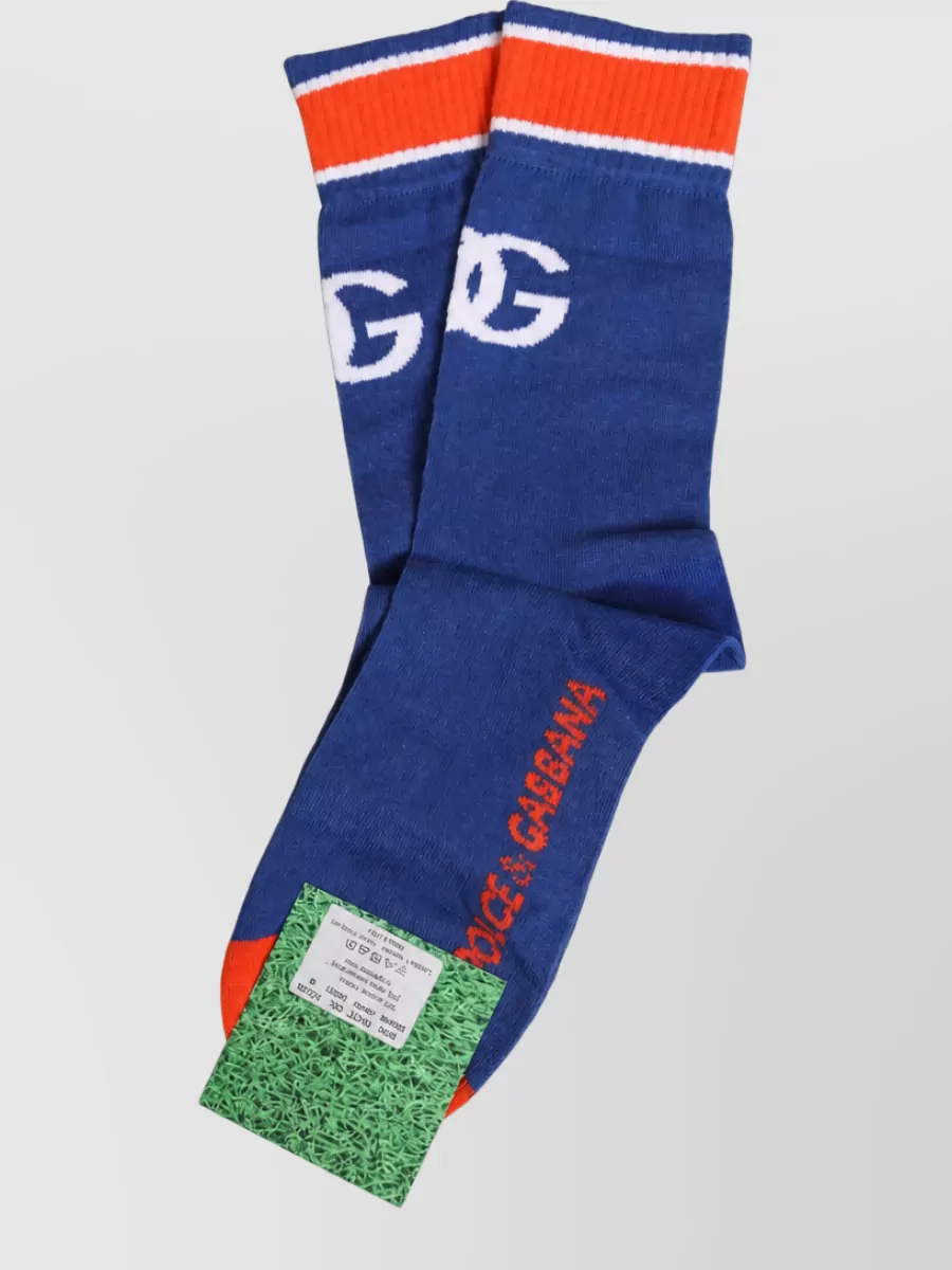 Dolce&Gabbana Cotton Mid Calf Socks