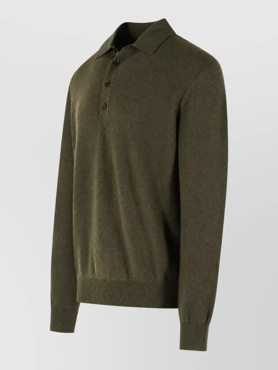 Zegna Cashmere Polo Shirt