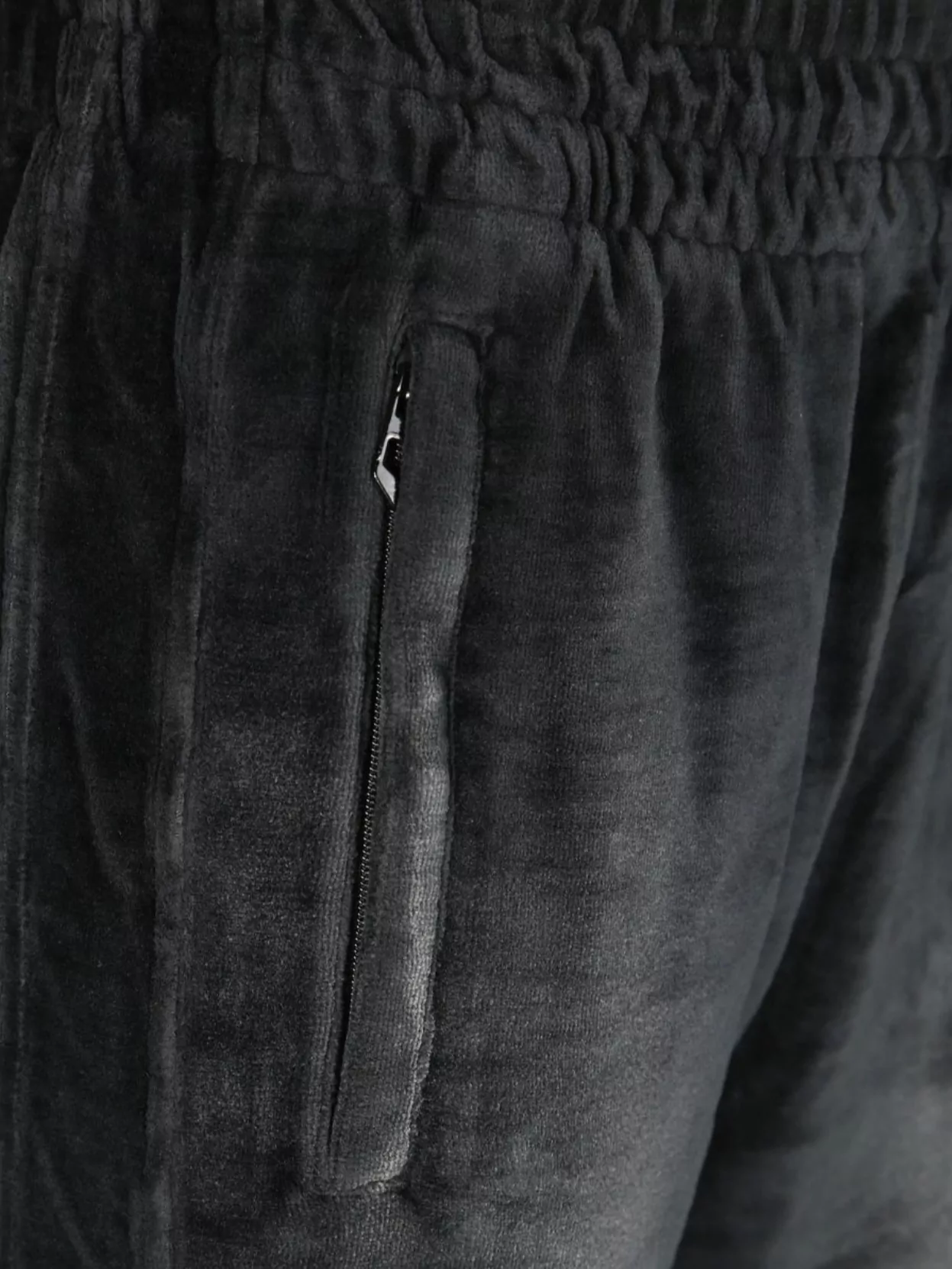 Diesel Velvet Texture Elastic Waistband Trousers