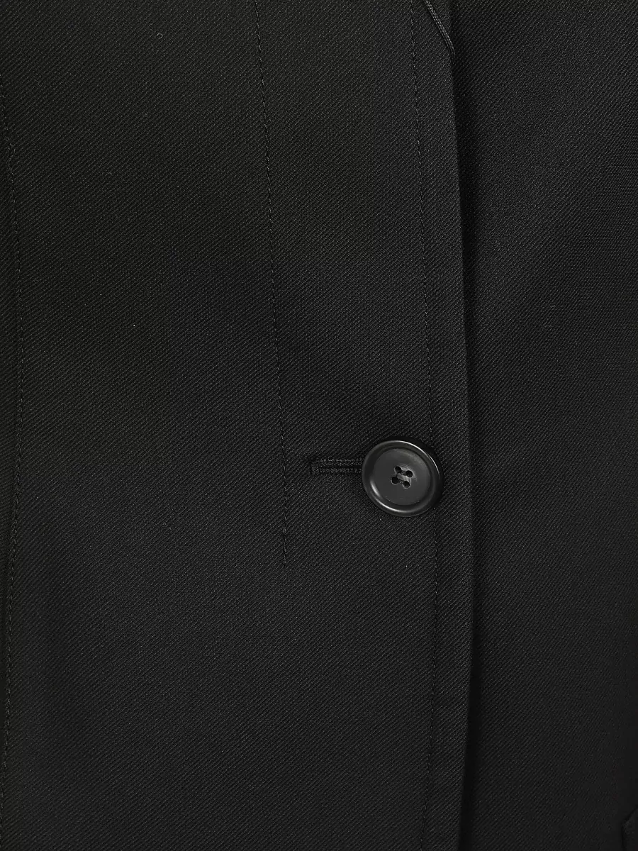S Max Mara Tailored Sleeveless Jacket Front Pockets