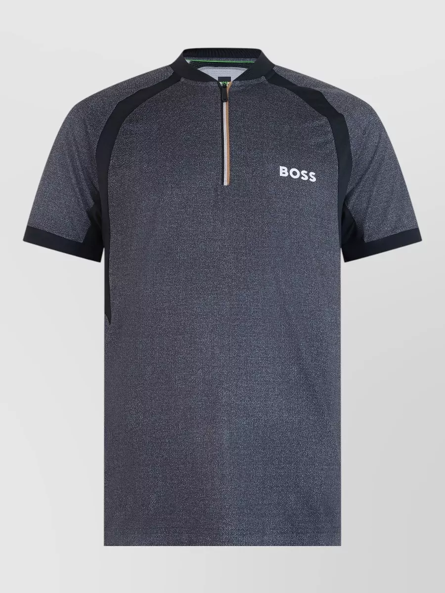 Boss short sleeve technical polo shirt