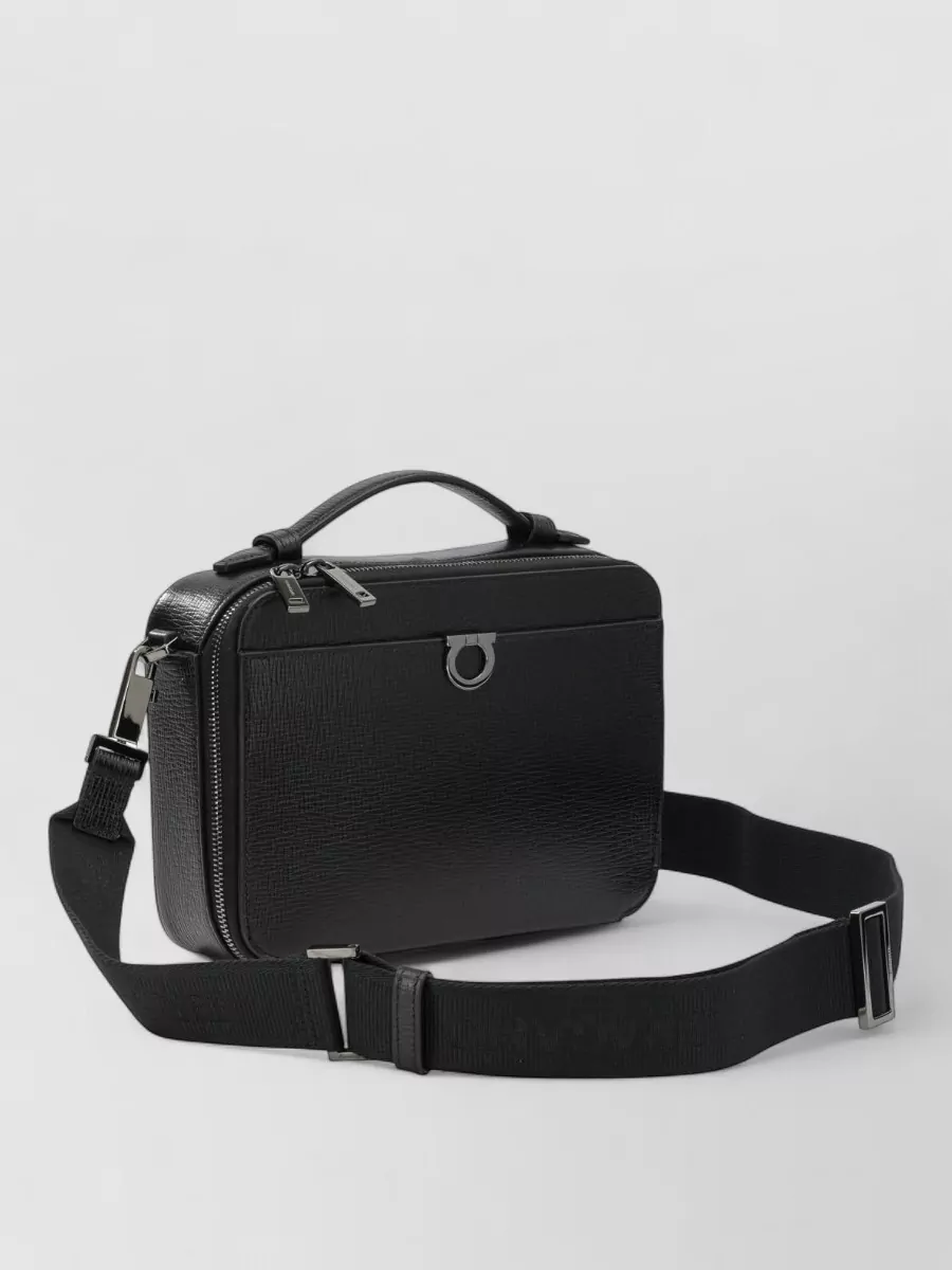 Ferragamo Leather Small Crossbody Bag