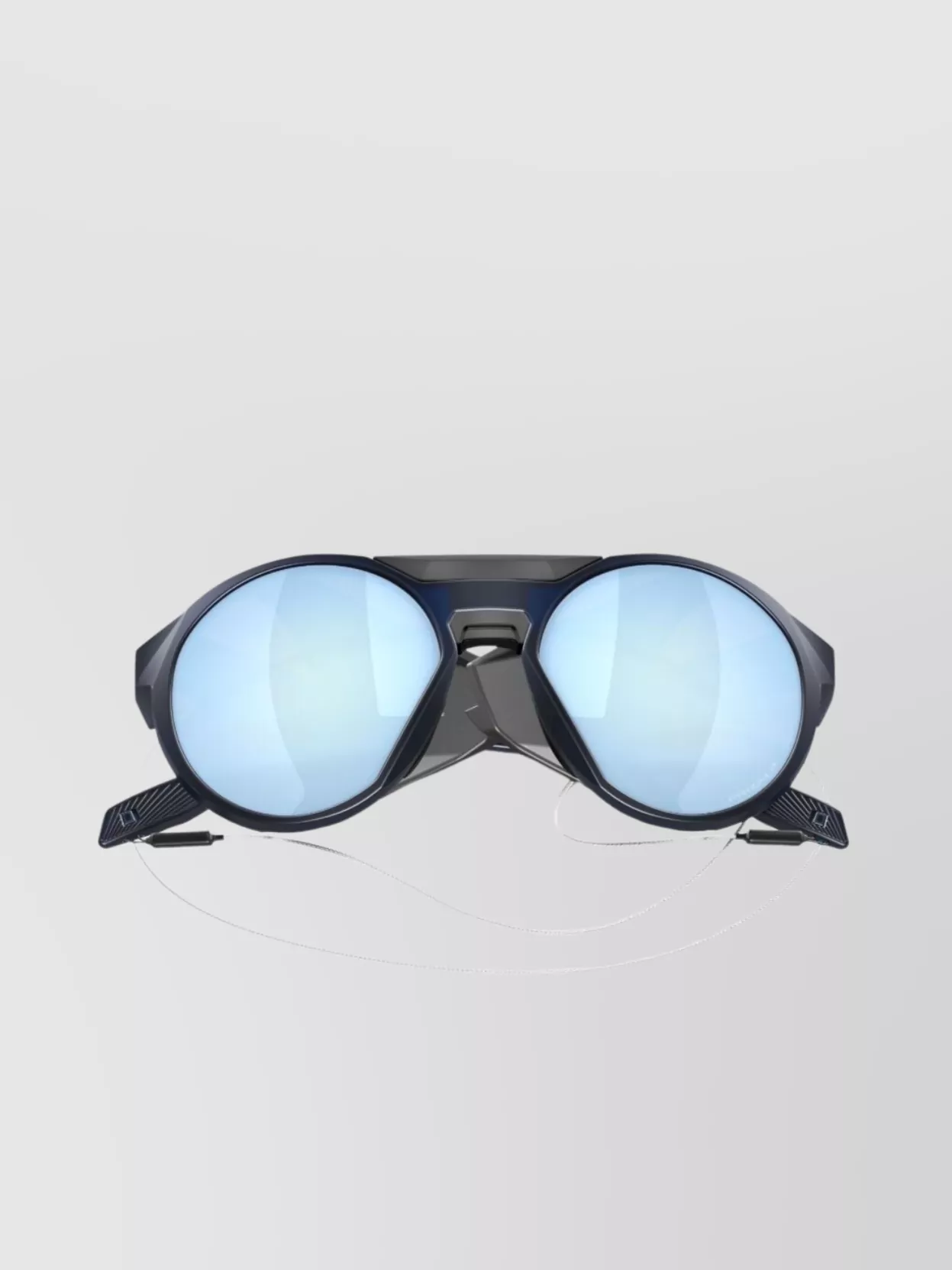 Oakley Matte Sunglasses With Mirrored Lenses