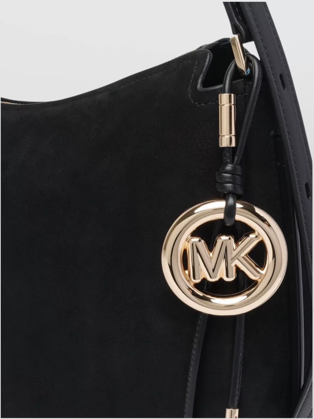 Michael Michael Kors Nolita Suede Shoulder Bag With Removable Strap