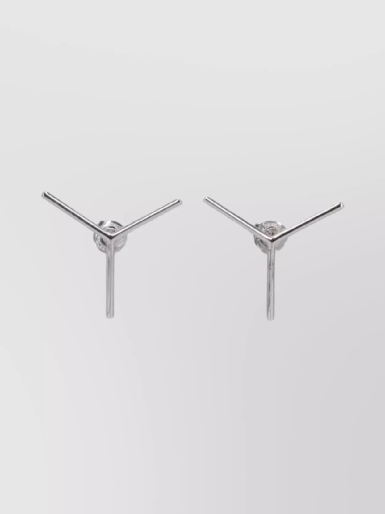 Y/Project Geometric Metal Stud Earrings