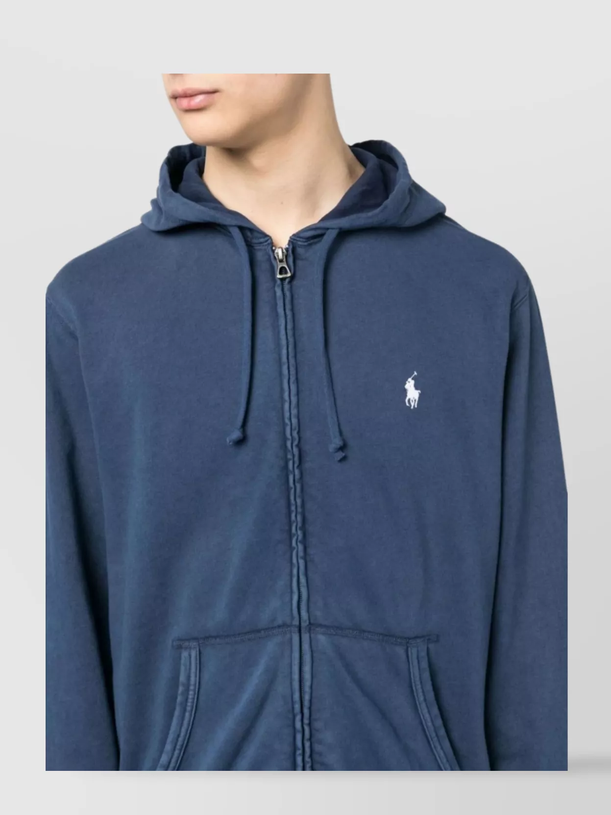 Polo Ralph Lauren Hooded Terry Sweatshirt With Front Pockets