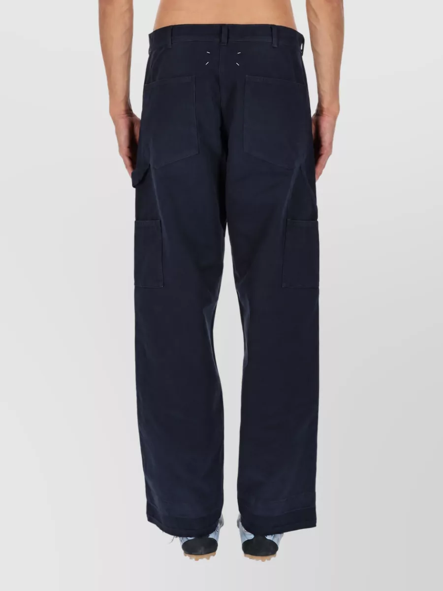 Maison Margiela Straight Leg Jeans Cargo Style Pockets