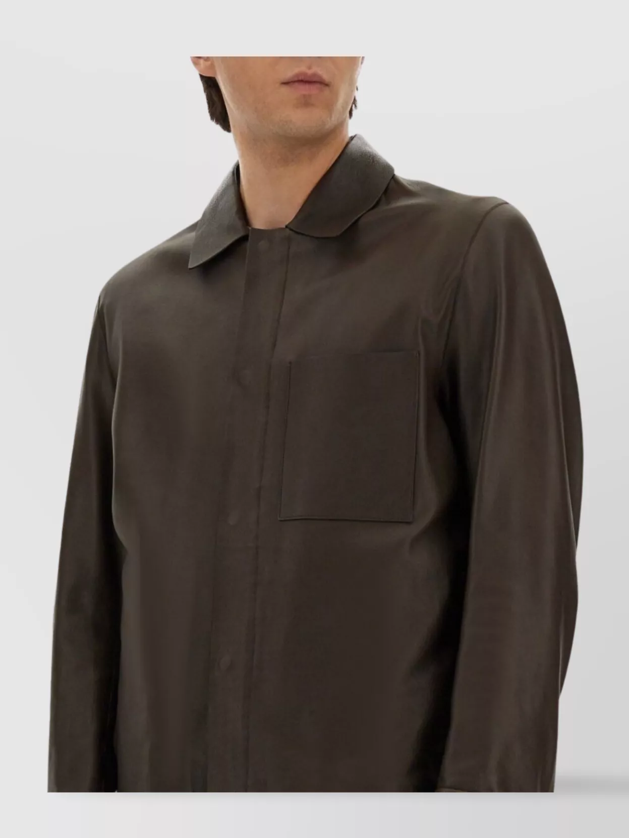 Boss Jacket Collared Pocketed Long Sleeves