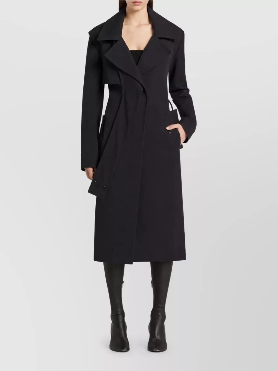 Courrèges Cotton Trench Coat