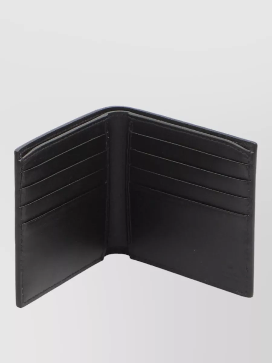 Gucci Gg Emblem Leather Bifold Wallet