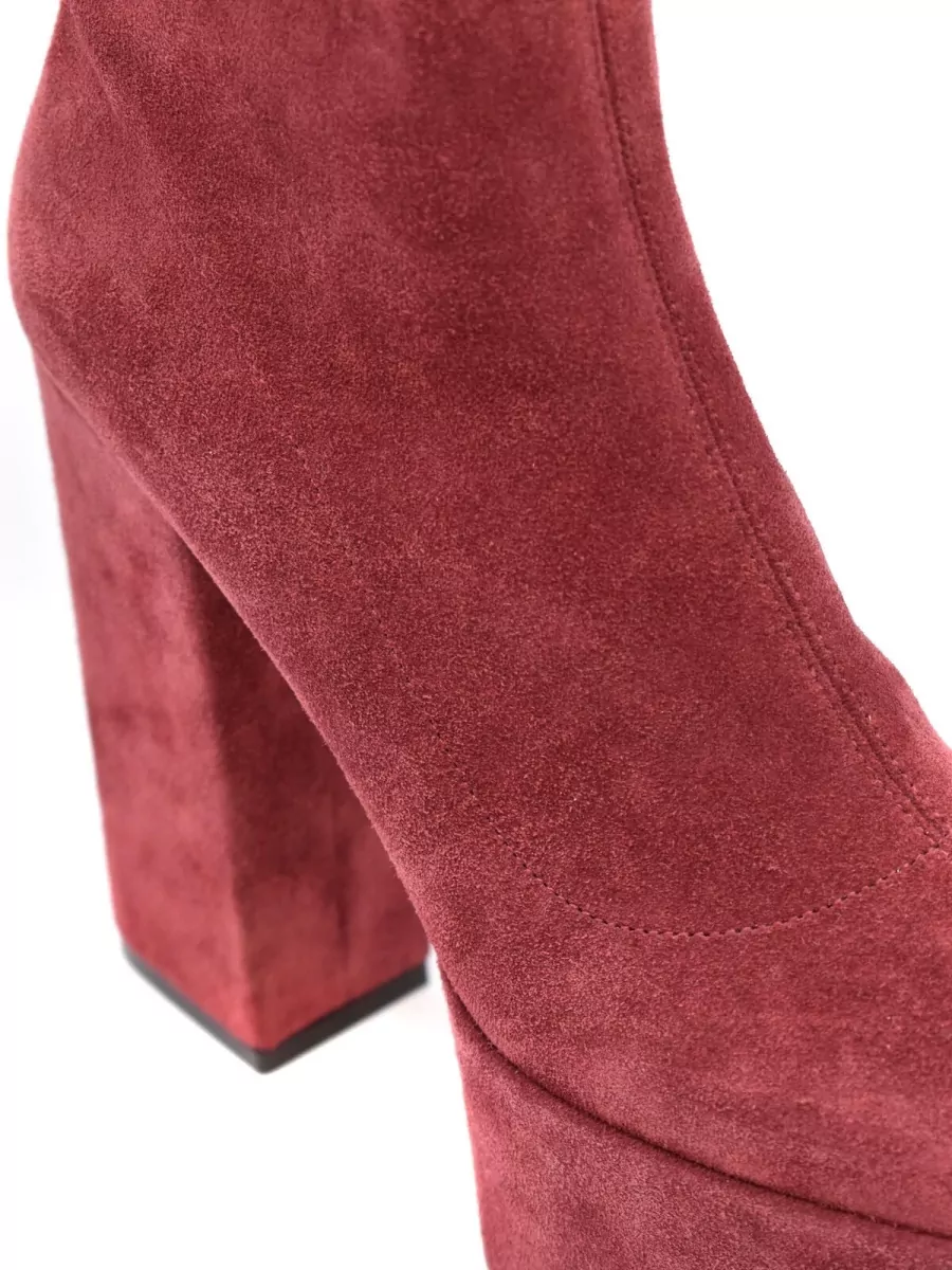 Paris Texas Suede Leather Ankle Boots