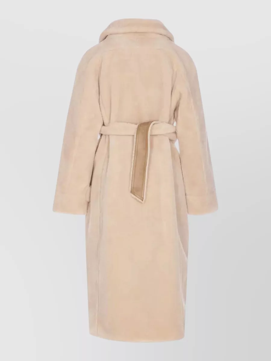 Urbancode Reversible Belted Long Faux Fur Coat