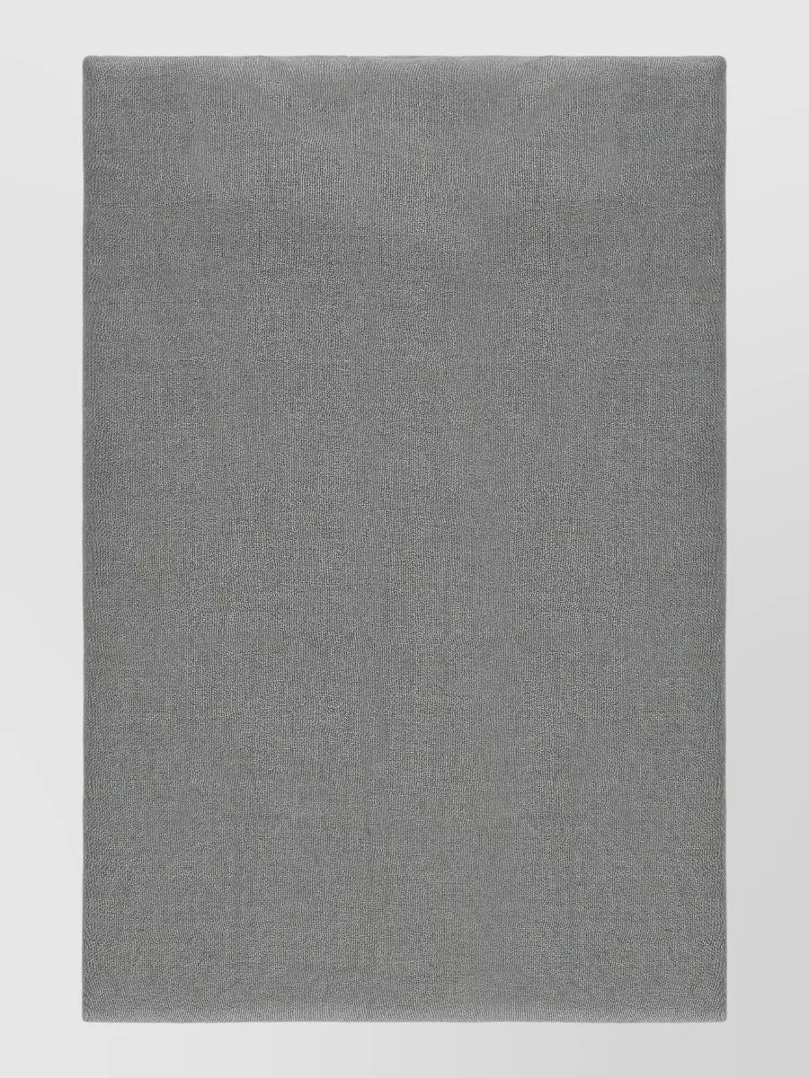 Rick Owens Mens Scarf Wool Silk Blend Fringed