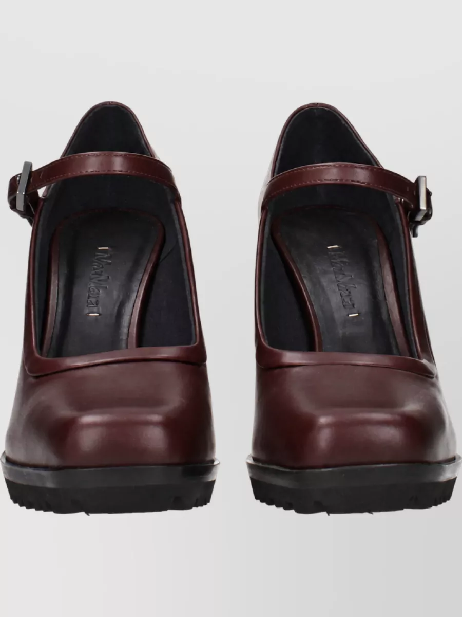 Max Mara Leather High Heel Pumps