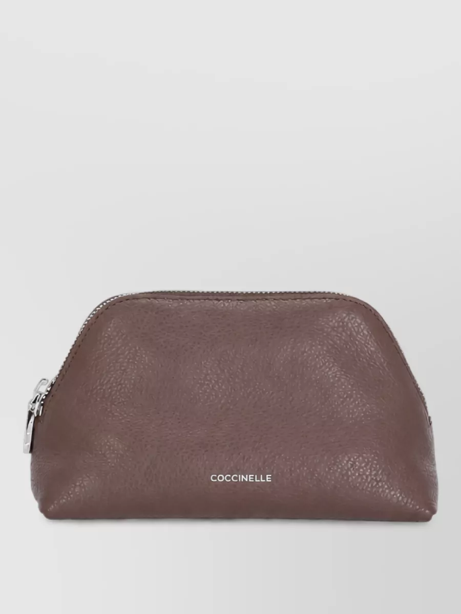 Coccinelle leather clutch