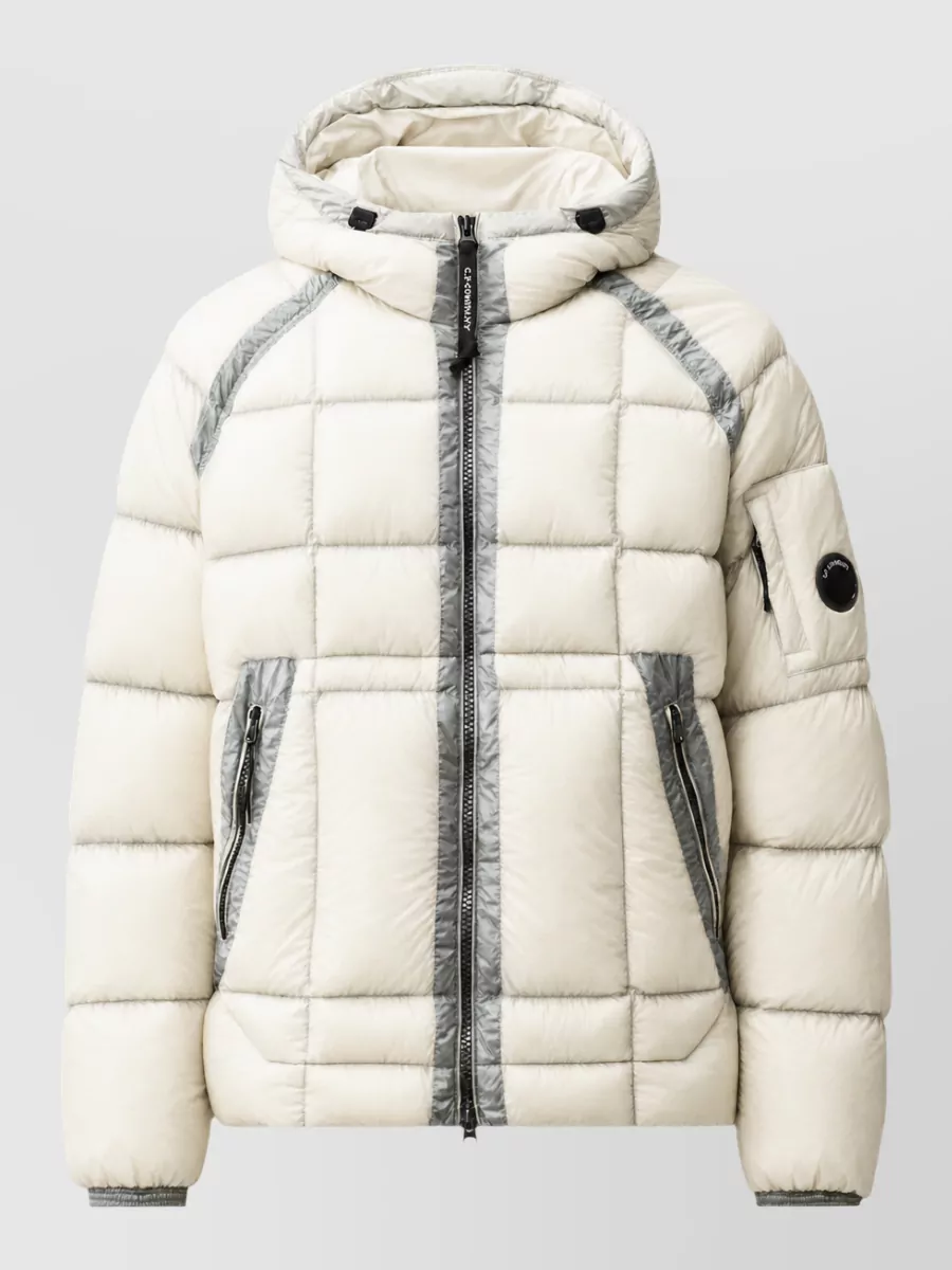 C.P. Company down hooded puffer jacket