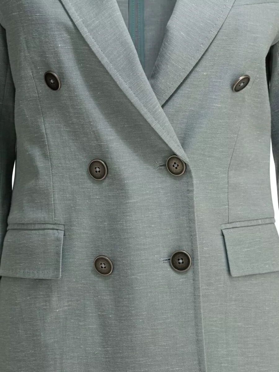 Circolo 1901 Linen Blend Suit Jacket