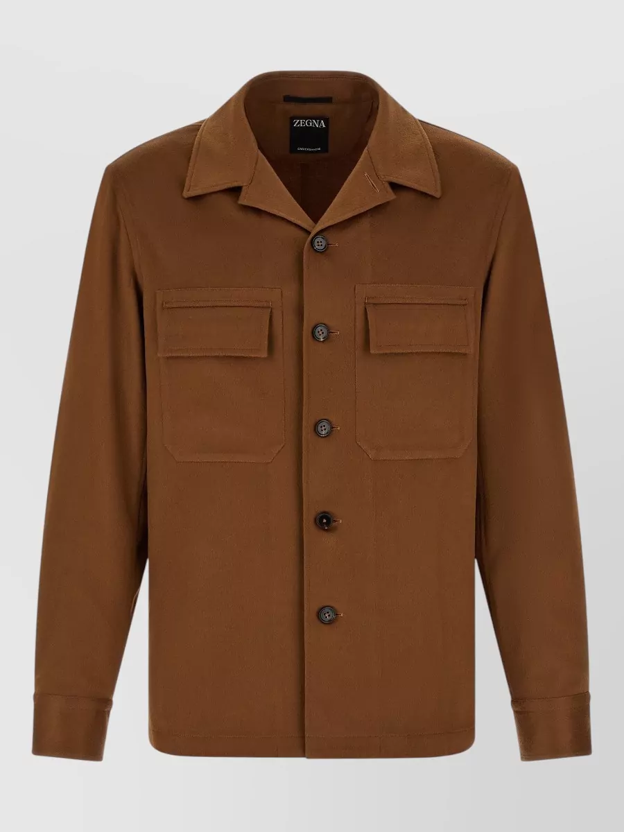 Zegna cashmere overshirt jacket