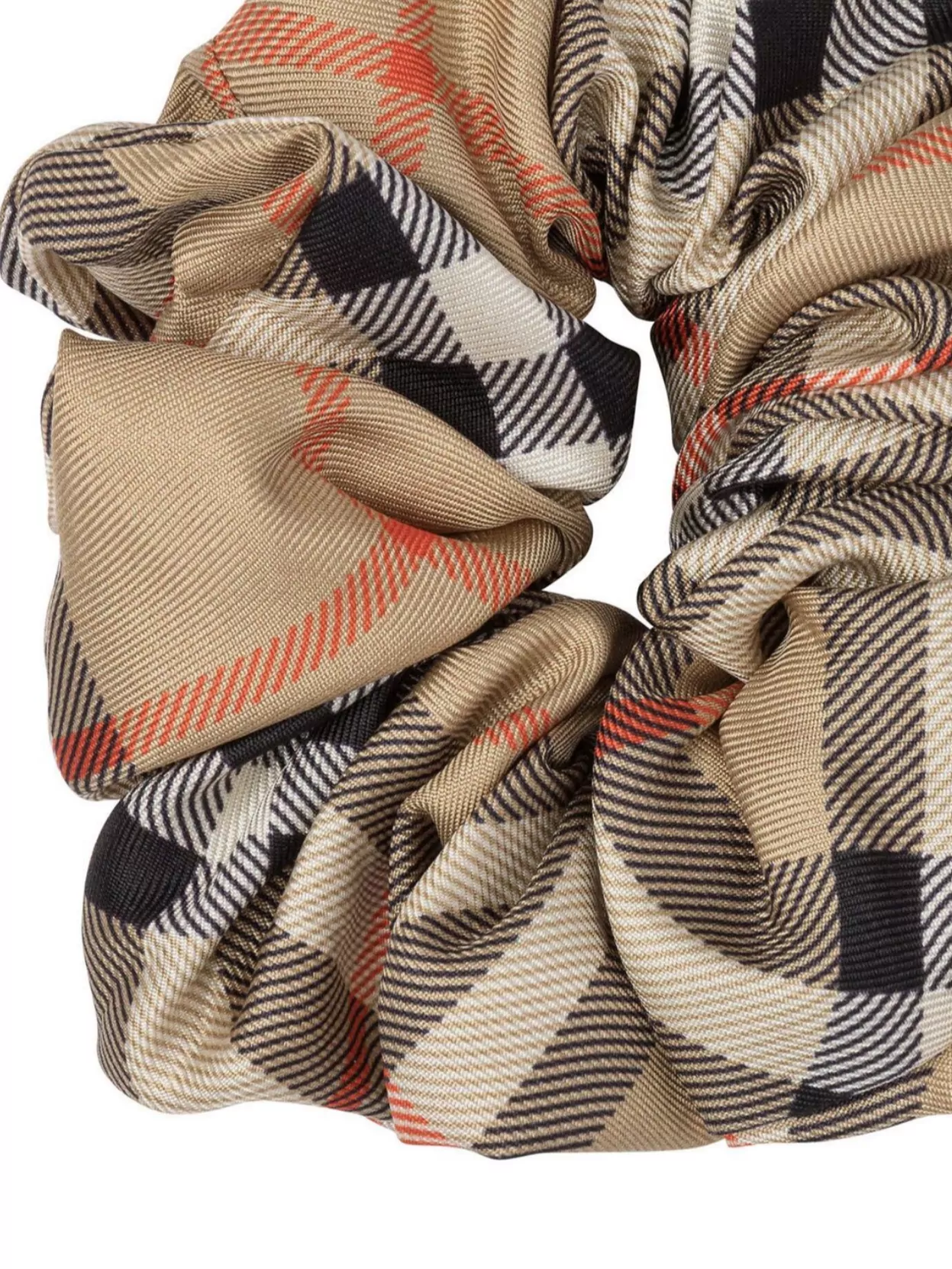 BURBERRY HAIR ACCESSORIES WITH CHECKED PATTERN AND ELASTIC DESIGN
