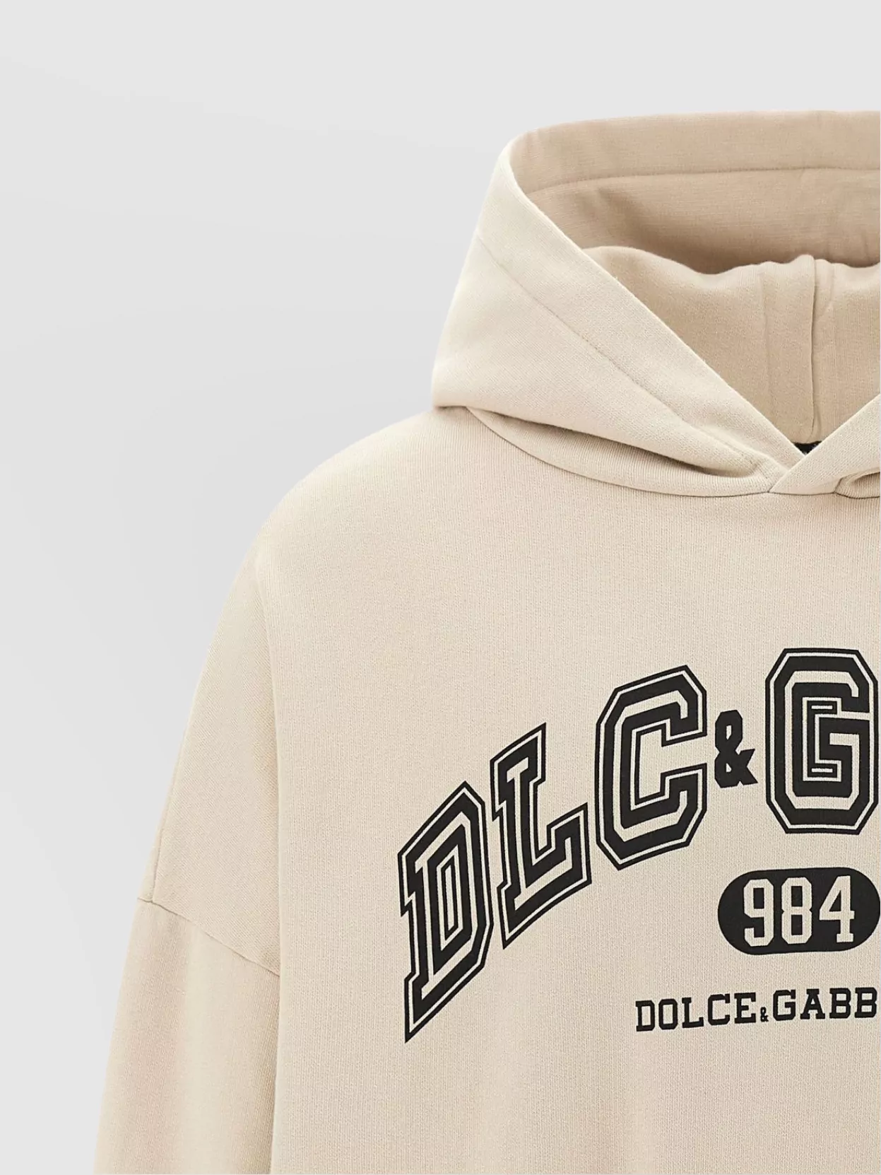 Dolce&Gabbana Hooded Sweatshirt Logo Print