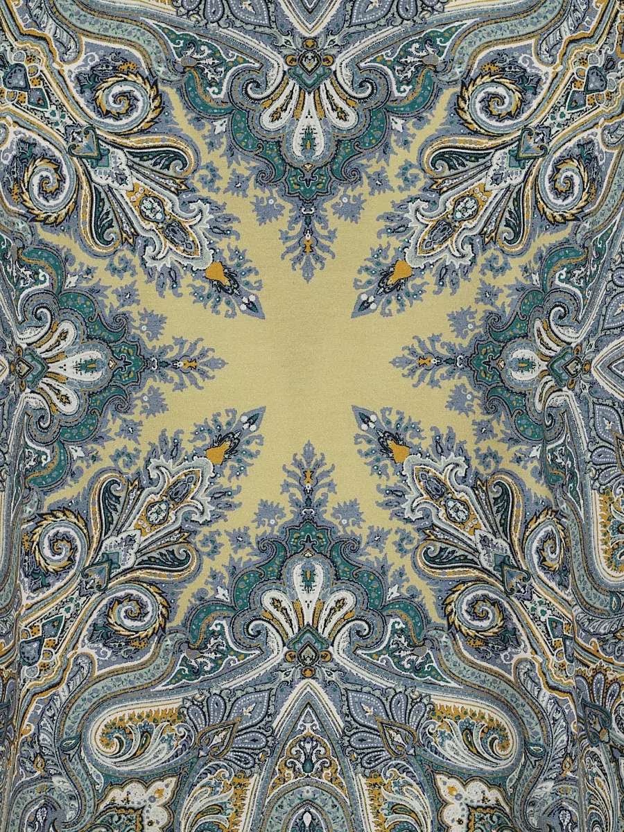 Etro Cotton Paisley-Print Crew-Neck T-Shirt