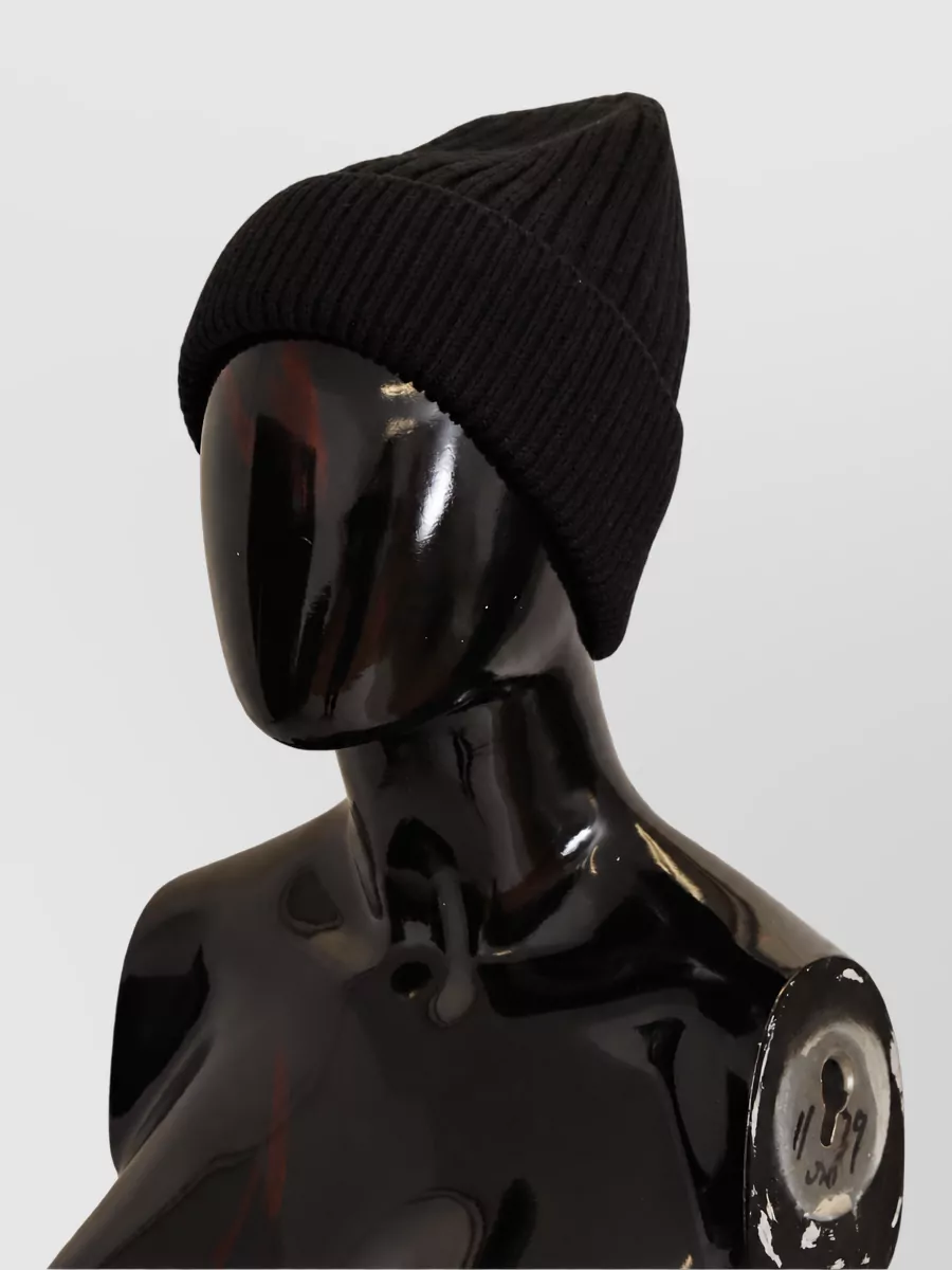 Dolce&Gabbana Ribbed Wool Beanie