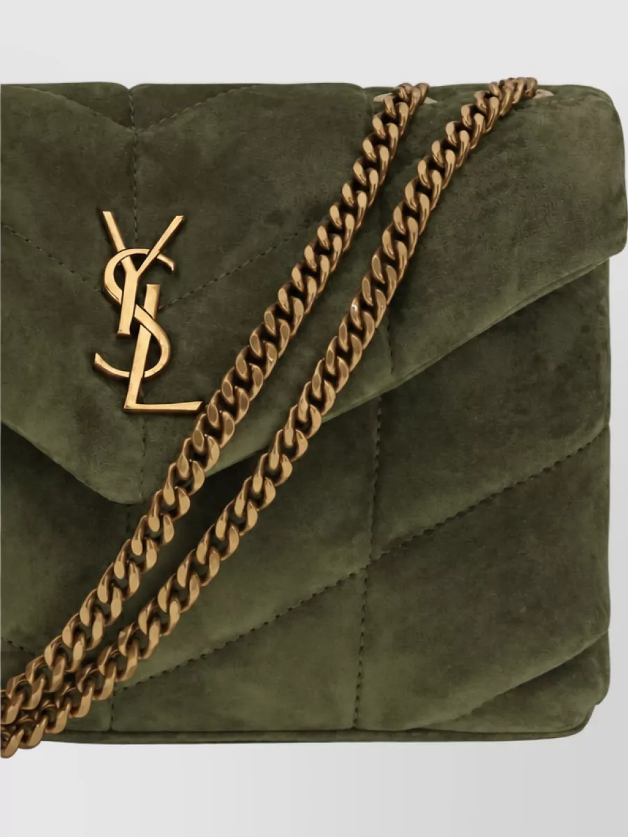 Saint Laurent Calf Leather Clutch Bag