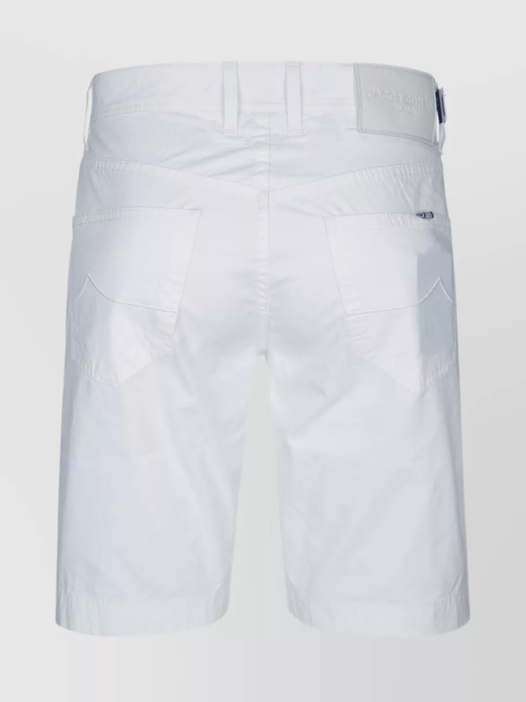 JACOB COHEN TAILORED SHORTS WITH POCKETS AND RIVETS