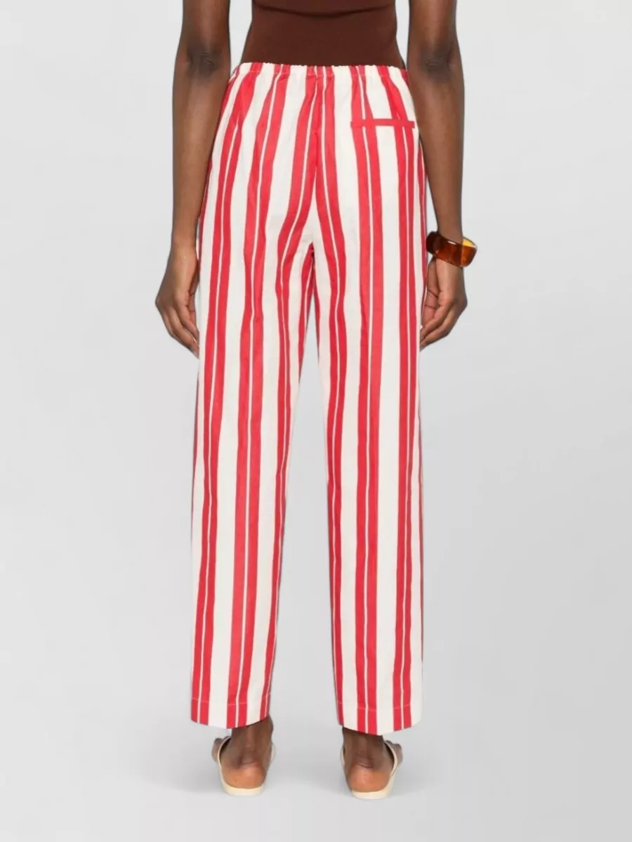 Forte Forte Striped Straight Trousers
