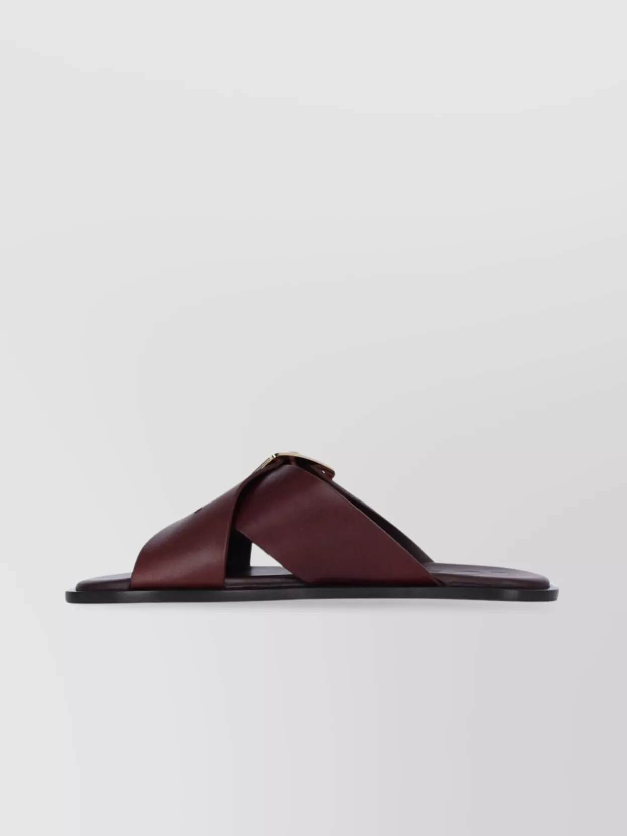 Loewe Cross Strap Heeled Sandals With Open Toe