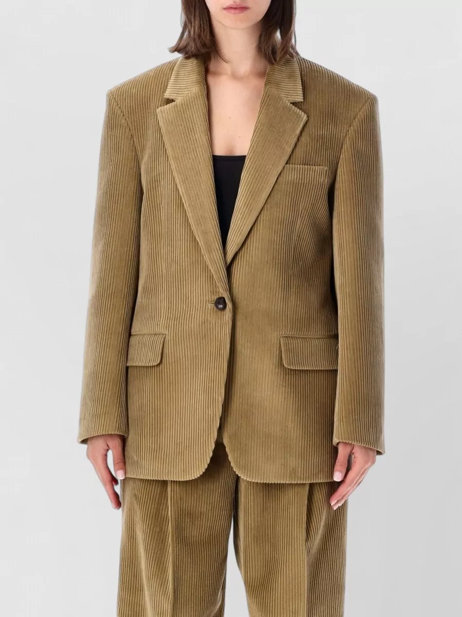 Róhe Corduroy oversized blazer