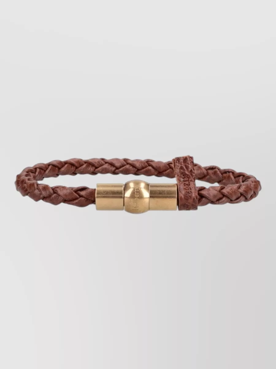 Mulberry leather bracelet