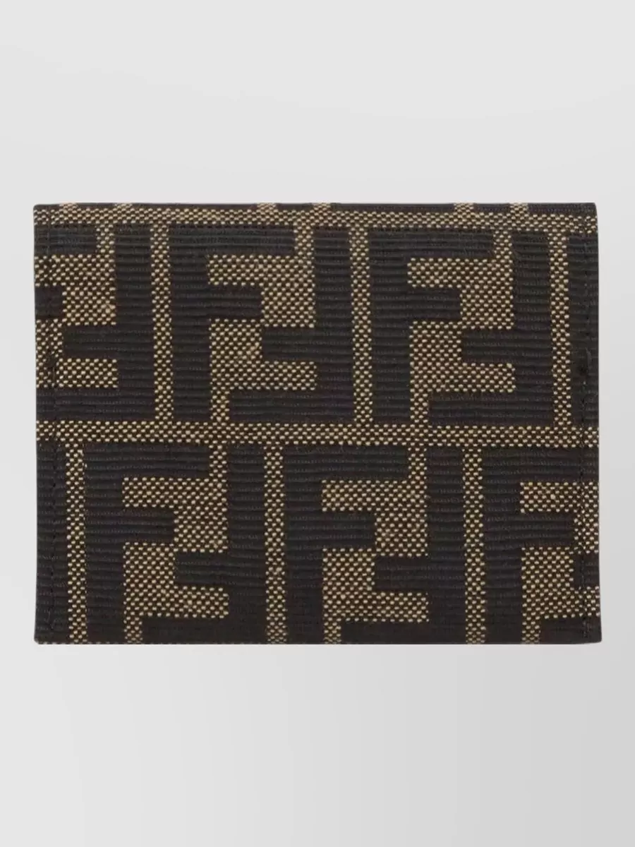 Fendi Jacquard Card Holder