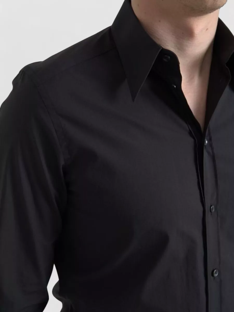 Dolce&Gabbana Cotton Slim-Fit Long-Sleeve Shirt