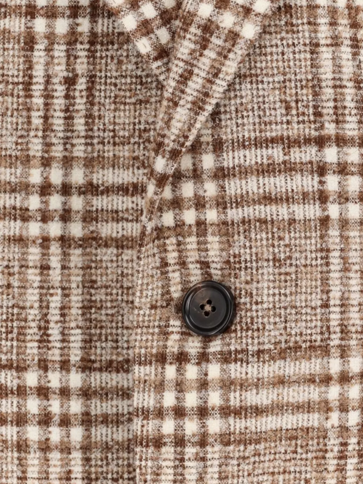Hugo Boss Tailored Check Pattern Blazer With Notch Lapel In Multi