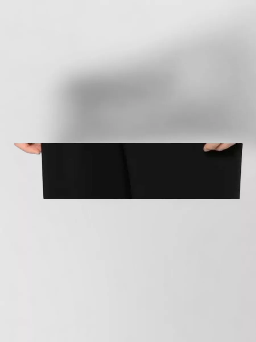 Tom Ford Silk Satin V Neck Polo Collar Blouse