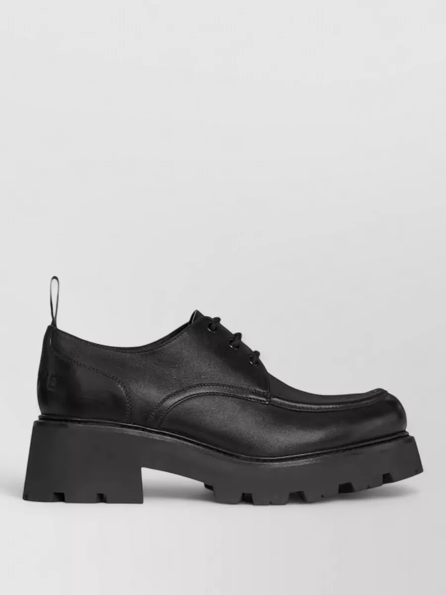 Celine Leather Derby Shoes