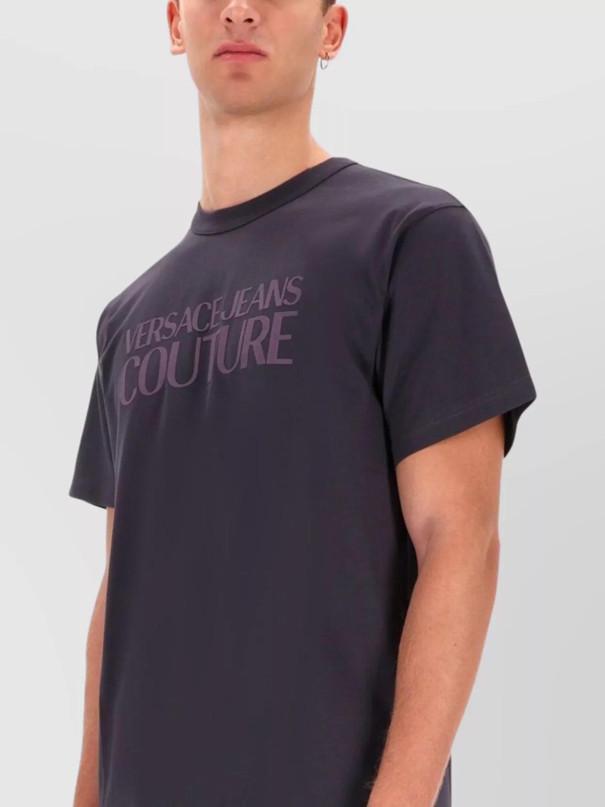 Versace Jeans Couture Short Sleeve Crew Neck T-Shirt Design