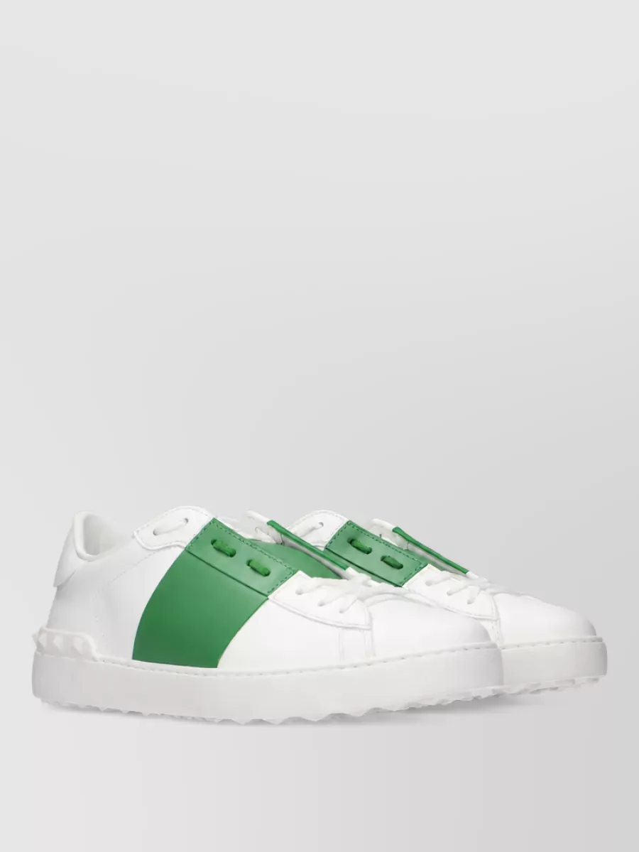 Valentino Garavani Leather Low-Top Sneakers