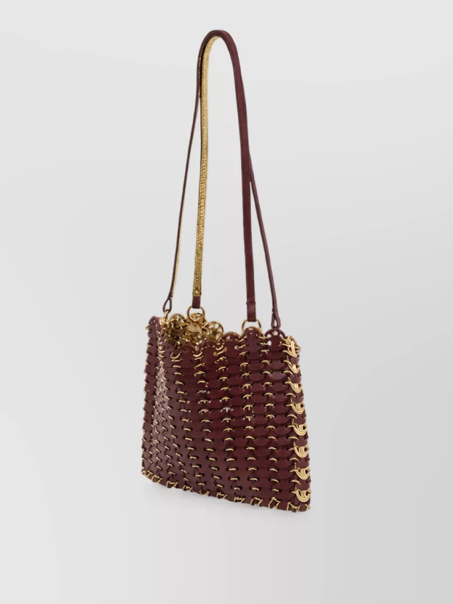 Paco Rabanne Paco Bucket Leather Tote Bag