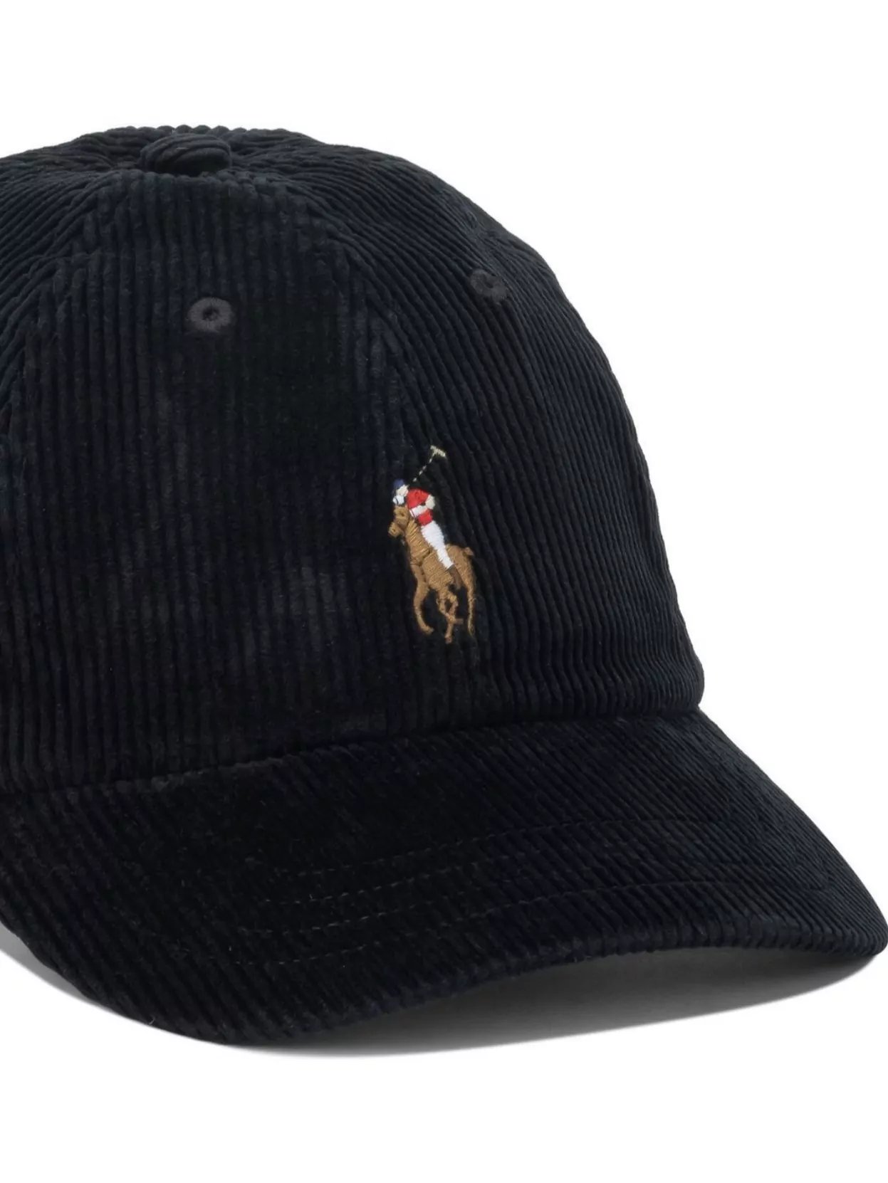 Polo Ralph Lauren Curved Brim Corduroy Texture Hat Collection