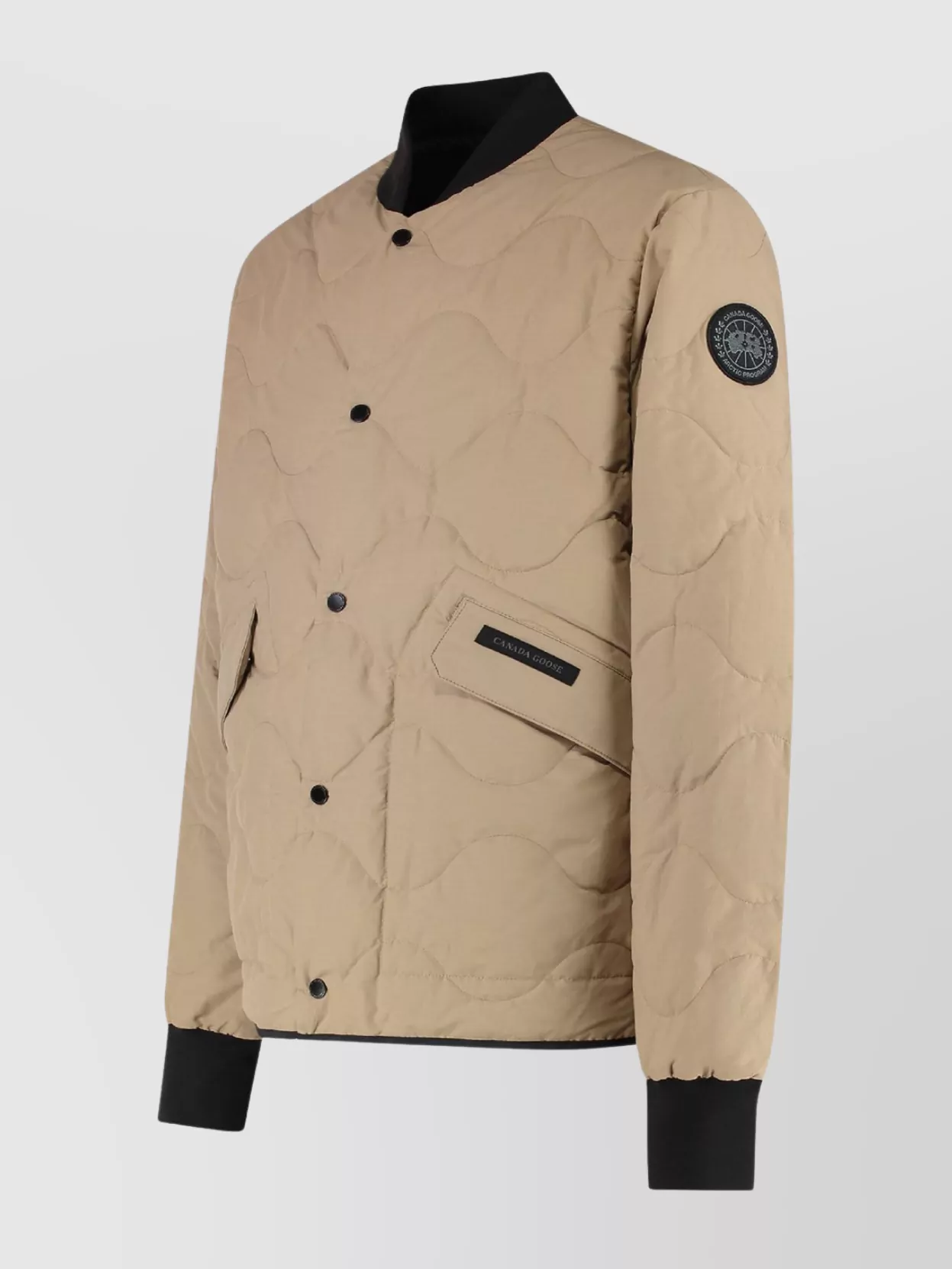 Canada Goose Quilted Reversible Jacket Zippered Pockets